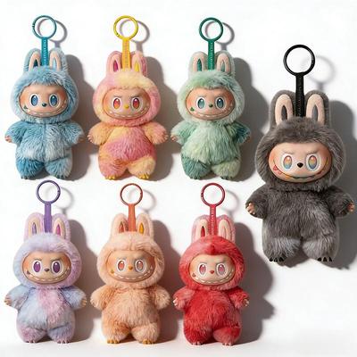 New Labbubu 3rd Generation Plush Toy Doll Decor Gift Doll Model Toy Cute Monster Replica Keychain Toys Birthday Gifts