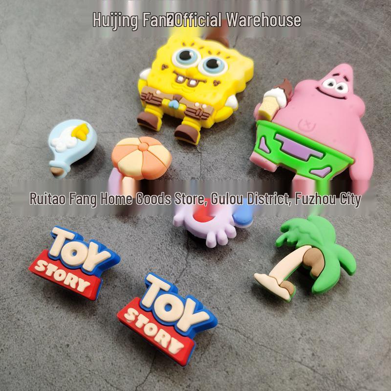 Garden Shoe Charms - Creative Cartoon Detachable Buckles for Crocs 