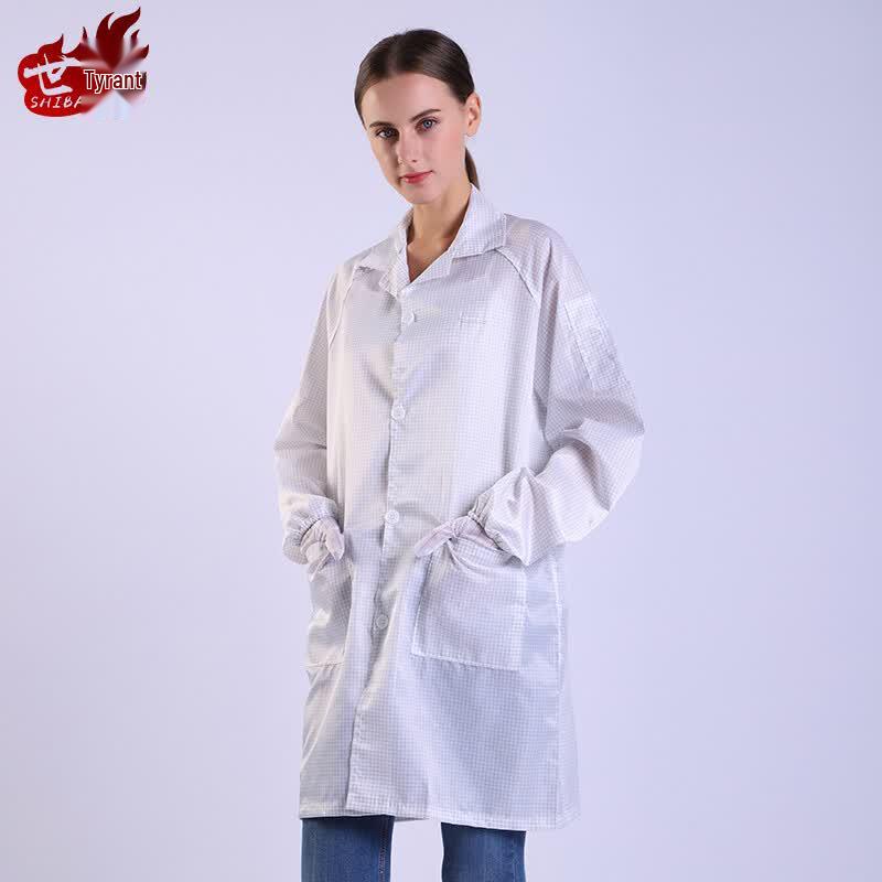 SHIBA Anti-static Mesh Work Gown L