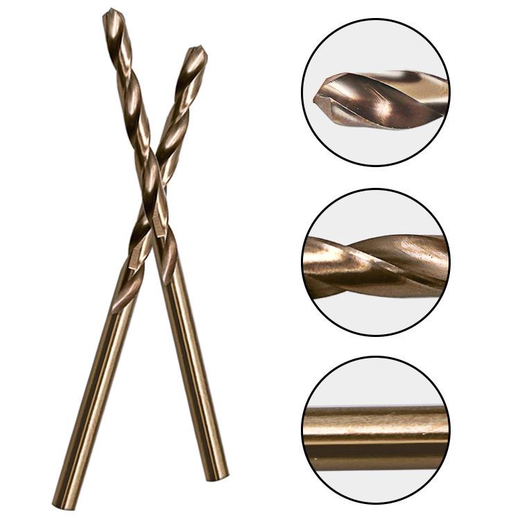 M35 Cobalt High-Speed Steel Twist Drill Bit for Stainless and Alloy Steel