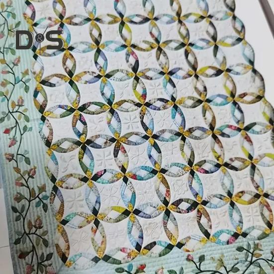 Reusable Quilting Templates Set Double Wedding Ring Quilt Templates Multifunctional Quilting Gauge Sewing Ruler for Crafting Sewing Lovers