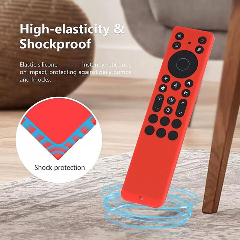 Colorful Silicone Remote Control Protector Case Secure Handling and Simple Wipe Clean for RC923A/RC813A Daily Hygiene