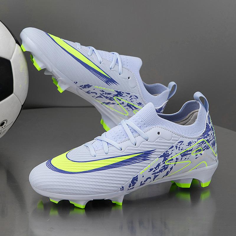 Boys And Girls Football Shoes Youth Grass Training Non-Slip Student Spikes Professional Game Football Shoes