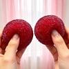 Realistyczna Lychee Squishy Zabawka: Piłeczka Antystresowa o Teksturze Maltodekstryny, Powolny Powrót, Estetyczne Zabawki Fidget Taba, Ozdoba na Biurko