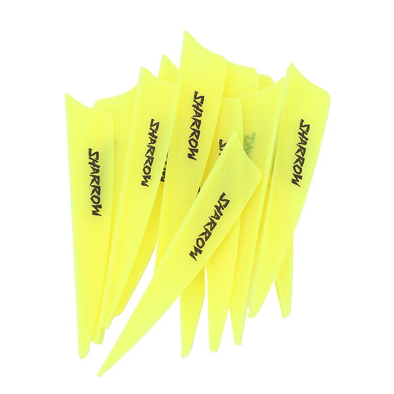 50Pcs 3 Inch Archery Arrow Feather Feather Rubber Vanes Fletching For Aluminum Fiberglass Carbon Arrow Shaft Accessories