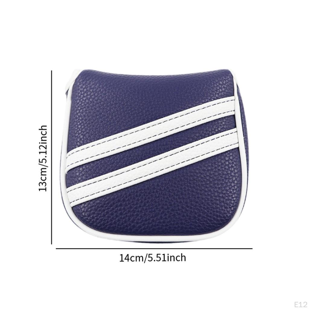 Golf Club Head Cover, PU Leather Headcover, Gift Choice for Adults