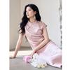 Elegant Chinese Style Jacquard Qipao Dress