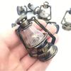 Scale Miniature Oil Lamp Dollhouse Accessories Mini Kerosene Lantern Doll House Decor Scene Ornaments Pretend Play