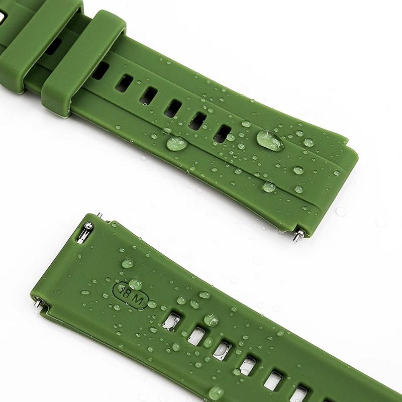 For Casio AE-1200 AE1200 AE-1300 A158W/A168/A159 AQ-230 MRW200 AEQ-110 Silicone Rubber Watch Strap 18mm Waterproof Wristband