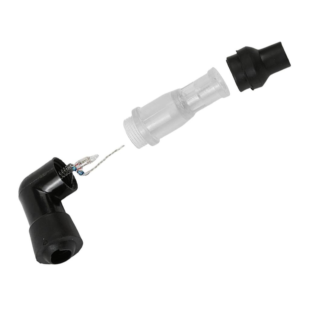 Motorcycle Flash Spark Plug Cap, Right Angle Flashing Spark Plug Cap, High Performance 90