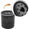 Oil Filter Replacement For Yamaha 5GH-13440-00-00 5GH-13440-10-00 5GH-13440-30-00 5GH-13440-70-00 5GH-13440-71-00 Oil Filter (1 Pack)