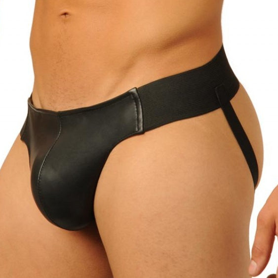 Jockstrap Fist Leather Noir - Fist - JockStrap