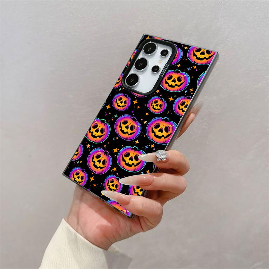 Monster Halloween Geister Hülle für Samsung Galaxy S23 S24Ultra S22 Ultra S20 FE S25Plus S21 S24 FE S25 Note 20 Ultra Weiche Abdeckung