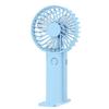 Portable USB Chargeable Handheld Fan Summer Mini Fan Outdoor Cooling Fan 3-gear Desktop Fan with Phone Holder for Office Study
