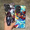Yugioh Yuma Tsukumo Mobile Phone Case for Samsung Galaxy A56 55 54 53 52 51 36 35 34 23 16 15 5G Glass Colorful Cover Luxury