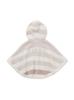 Gelato Pique BABY Bebimoko Border Poncho PBNT245406 PNK 70