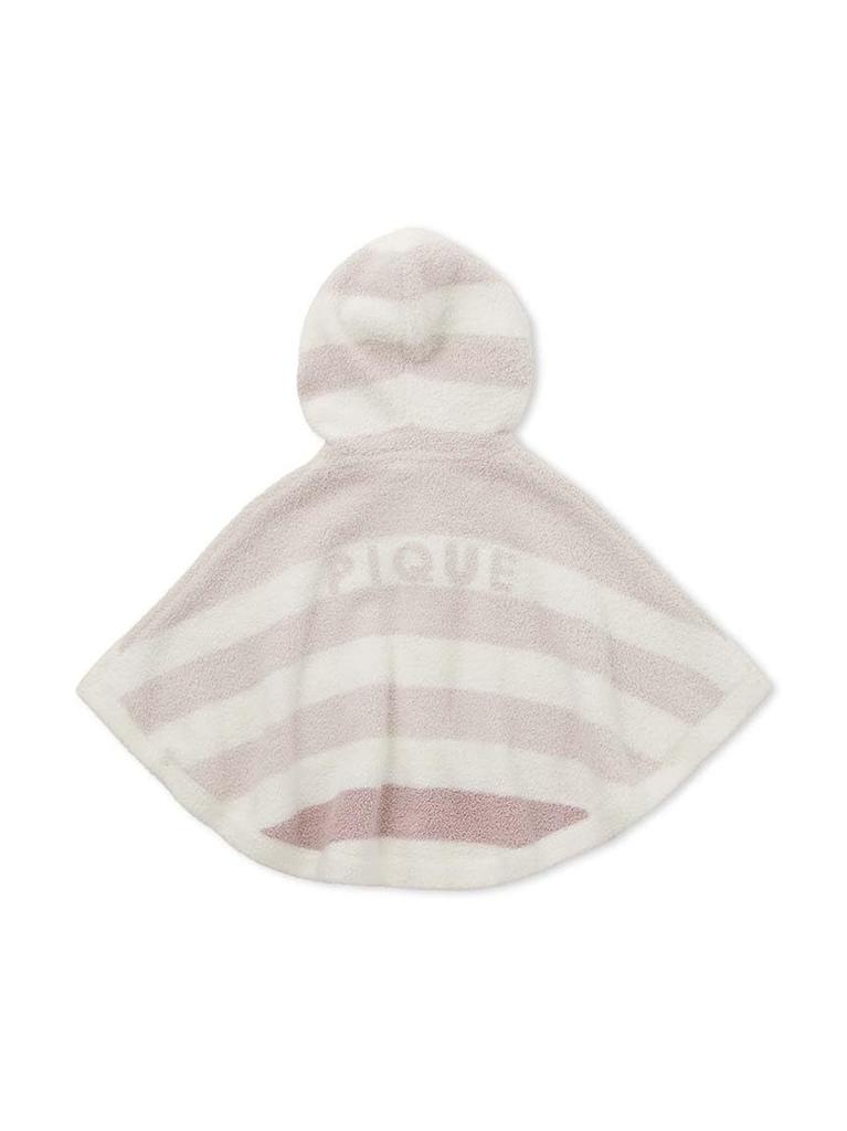 Gelato Pique BABY Bebimoko Border Poncho PBNT245406 PNK 70