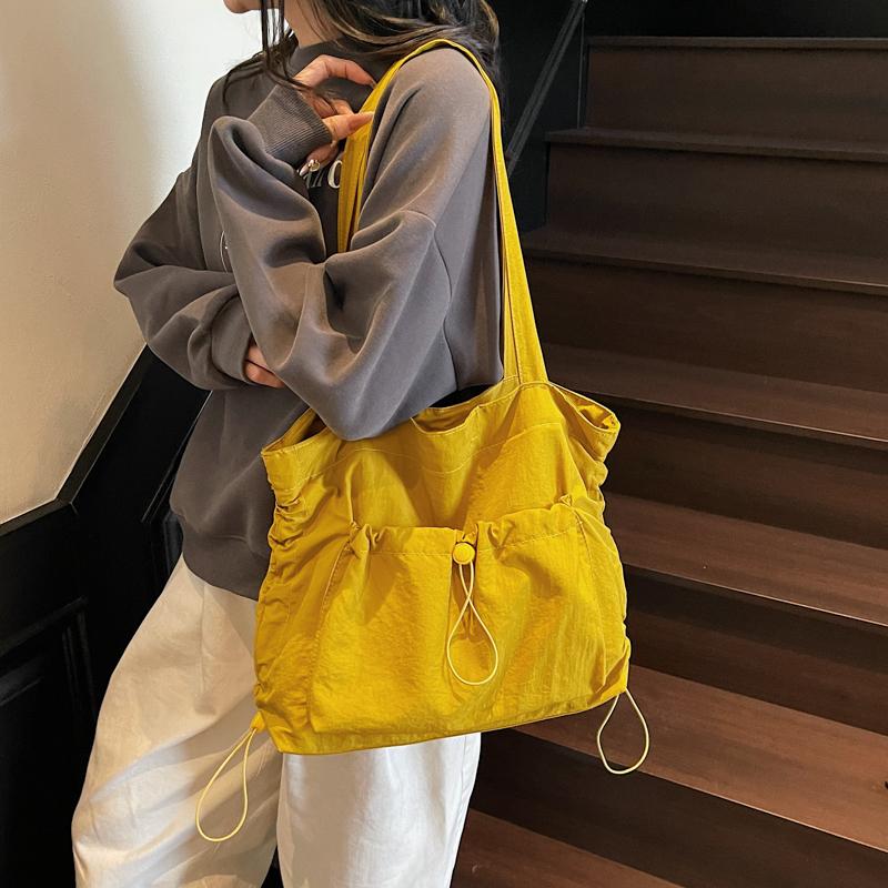 

Large Capacity Tote Bag Commuter Bag Women s Portable Shoulder Bag зелёный