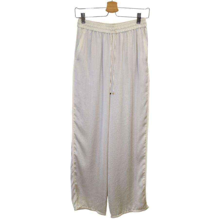 IENA Satin Relaxed Pants 2025SS Natural Size: 38