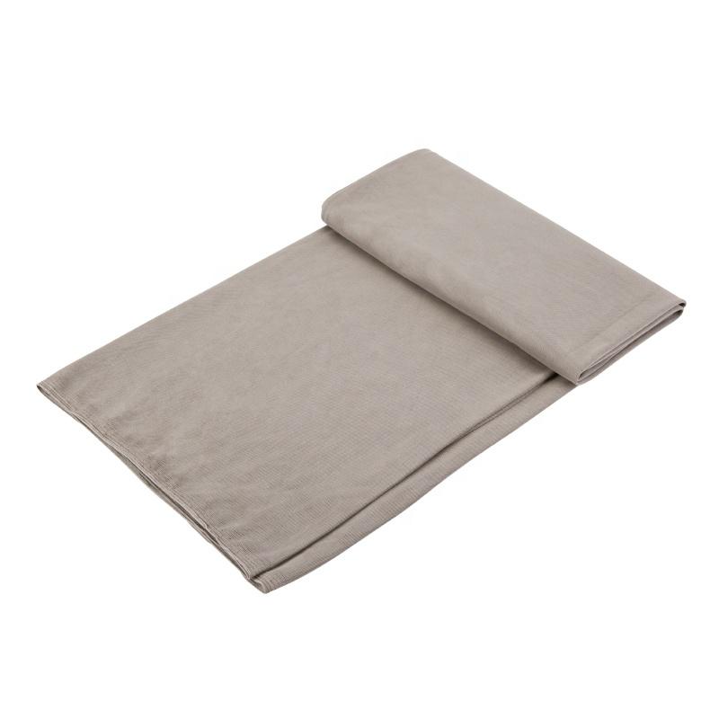 EMF Protective Silver Stretch Mesh Conductive Fabric