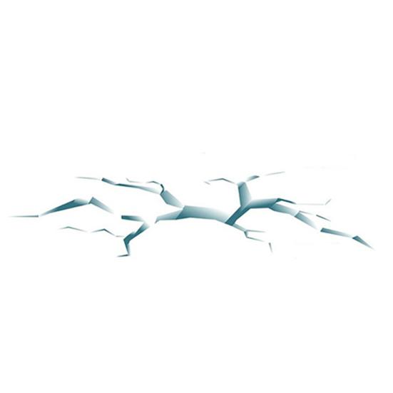 

3D стереоскопический глаз кузов автомобиля вид узор окно наклейка дверь водонепроницаемый декор 4