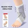 1/2Pcs Ankle Brace For Sprained Ankle Support With Side Stabilizers For Men Women Ankle Splint Stabilizer Recovery Tendonitis