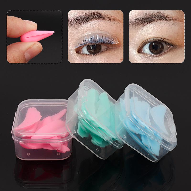 Sunflower Edge Silicone Eyelash Perm Pads - 5 Pairs, Lash Extension Tool