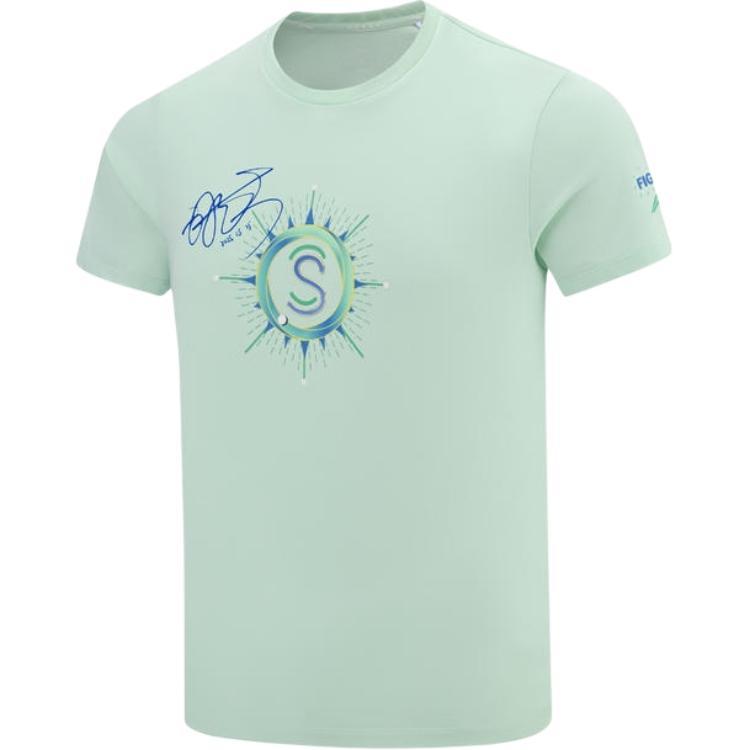 

Li-Ning Comfortable Simple Versatile Letter Loose Print Round Neck Short Sleeve T-Shirt Unisex Tops AHSVC95-2 XL