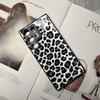 Abstract Tiger Leopard Girl Phone Case For Samsung Galaxy S25 S24 S23 S22 S20 S21 Note20 Ultra Plus Fe Colored Silver Cover