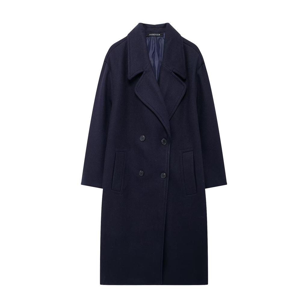 Autumn Women's Fashion Solid Color Soft Loose Coat Jacket