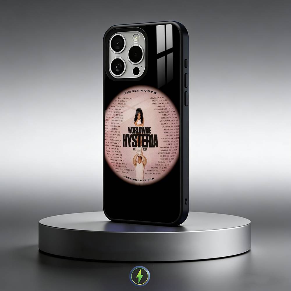Singer J-Jessie Murph Phone Case For iPhone17,16,15,14,13,12,11 Plus,Pro Max Magnetic For Magsafe Wireless Charging