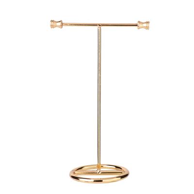 Multifunctional Gold Jewelry Rings Earrings Storage Stand Display Organizer Rack (Large)