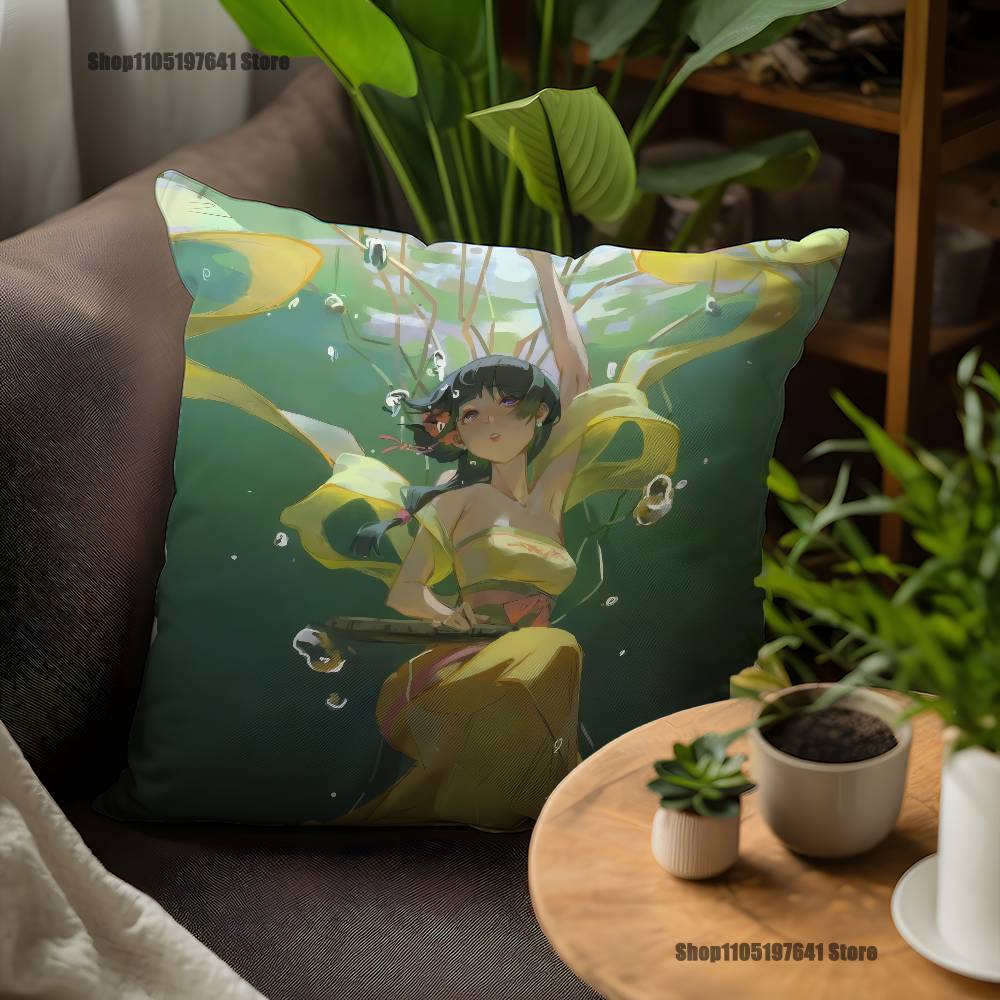The A-Apothecary Diaries M-Maomao Pillow Case For Sofa Decor Car Office Room Printing Cushion Cover Decorations and Protector