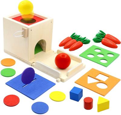 Montessori Toys Play Kit Sorting & Matching Toys Coin Ball Box Multi-function Stick Pull Radish Game Baby Learning Toys