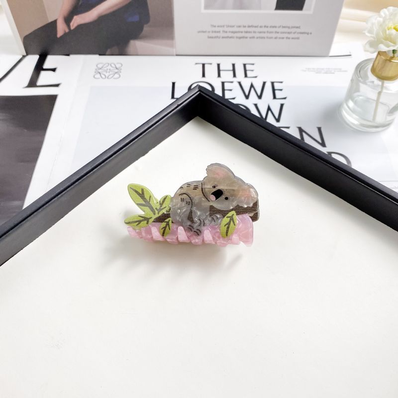 

1 шт. Акриловый мультяшный зажим-краб, зажим с морским животным, милый маленький монстр, затылок, растрепанные волосы, зажим-акула