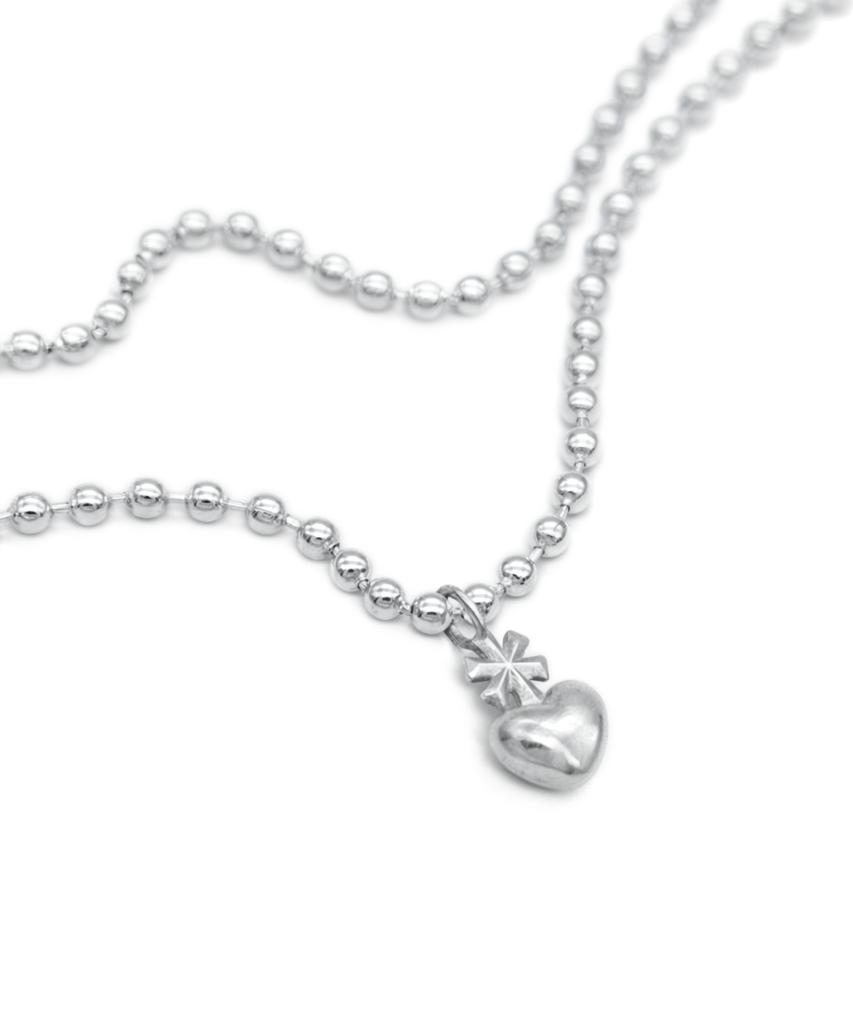 Kavka Heart Silver Necklace