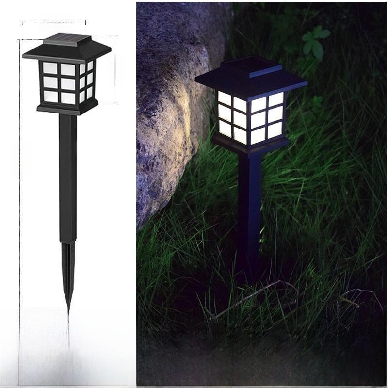 Solar Mini House Light With Waterproof Led For Garden Lawn Decor