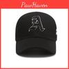 Letter Embroidery A Baseball Cap Breathable Outdoors Sun Protection Hat Gift