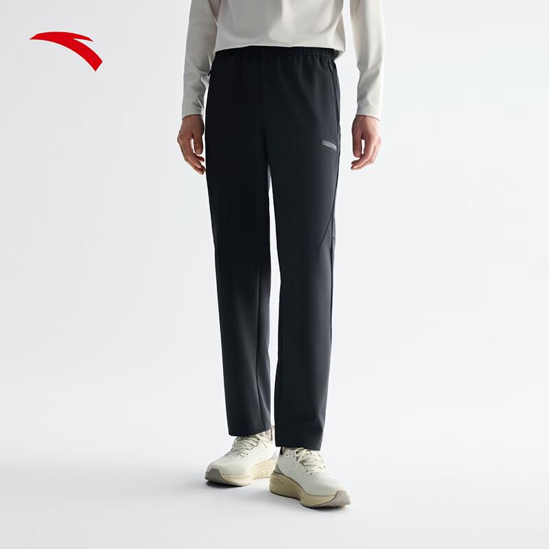 Anta Men s Water-Repellent Straight-Leg Sports Trousers 2XL