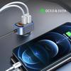 65W Multi USB Car Charger Car Phone Charging Adapter PD3.0 QC3.0 Car Charger for Multiple Devices 12-24V USB Car Charger