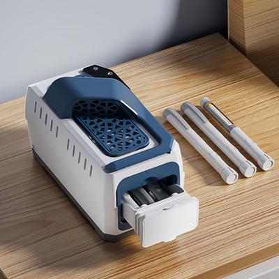 מקרר אינסולין נטען באיכות גבוהה 7800mAh מקרר מיני נייד מקרר רפואי 5-8°C עם תיק קרוסבודי לנסיעות
