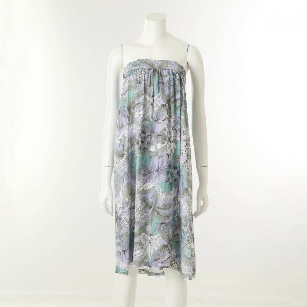 

Wacoal Rayon Palm Tree Pattern Shower Gown Wgn719wl 85