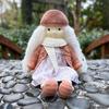 BlissfulPixie Waldorf Doll Handmade Doll Genesis 30cm Soft Girl Cute Stuffed Animal Best Doll for Kids -