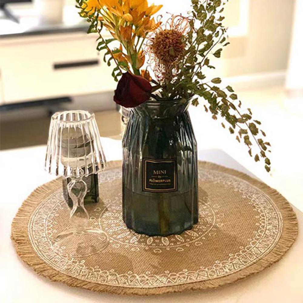 Middle East Style Craft Heat Insulation Table Placemat Kitchen Supplies Coffee Cup Mats Coaster