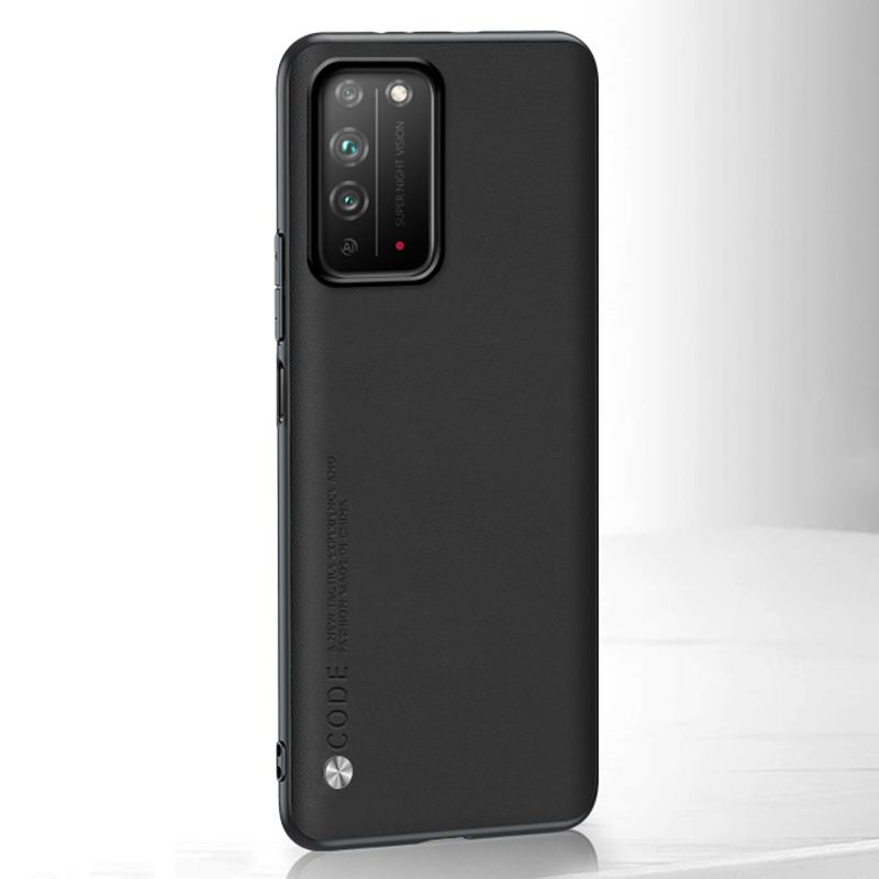 Luxury PU Leather Phone Case For Honor X10 X30 Max X30i Matte Back Cover Silicone Case For Honor View 20 30 Pro Plus 20S 20E 30S