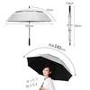 FIELDOOR Ombrage Sun For Sunny and Rainy UV Complete Heat Rain Long Jump Water Double For Jump For Sudden Heat Stroke Prevention Umbrella, Umbrella,
