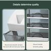 New cosmetic storage box desktop transparent drawer finishing box dressing table multi-functional partition storage rack