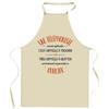 Kitchen Apron - A Telephone Operator As Amazing As This - Durable Cotton - Printed In France - Adjustable Ties