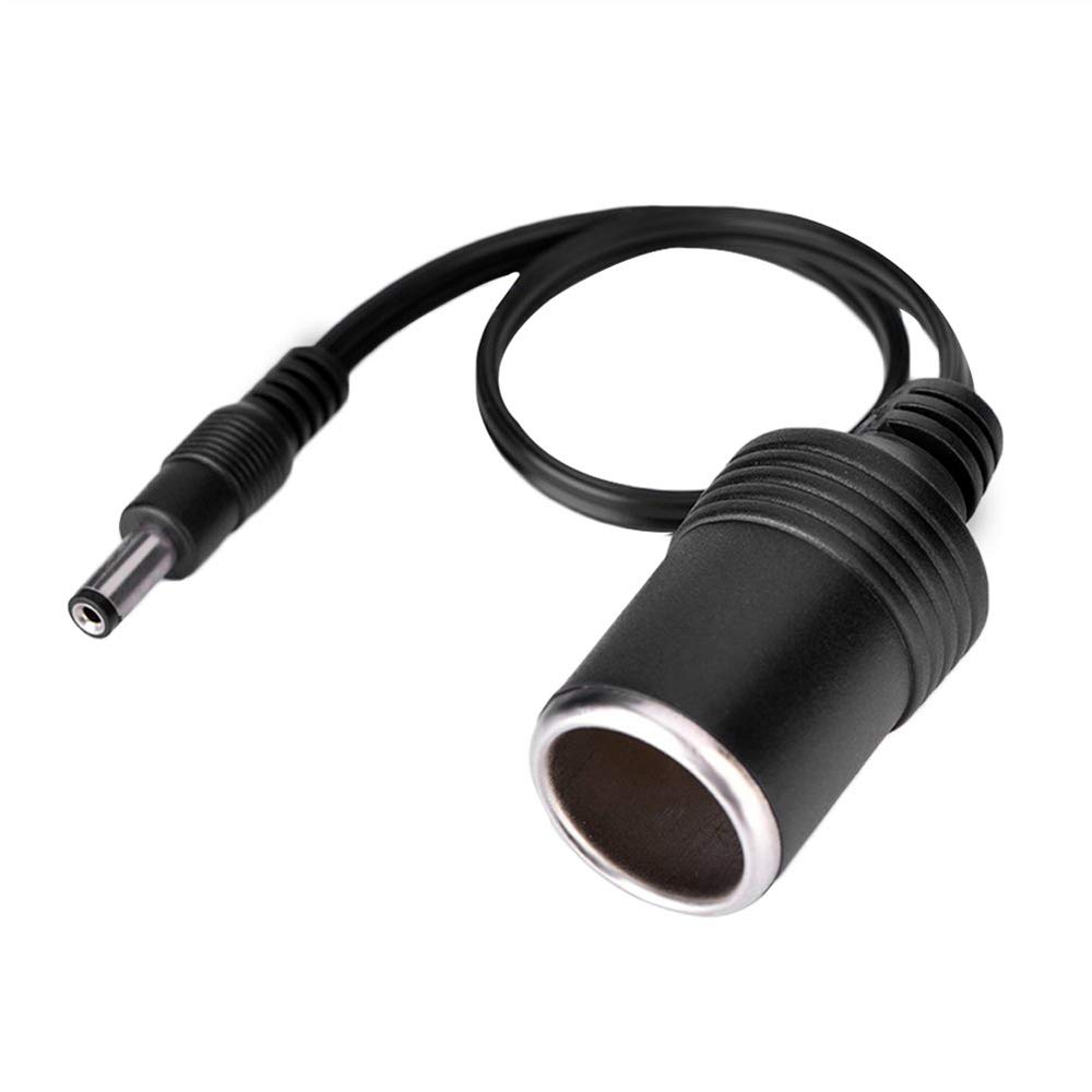 TKS 0.08 inch (2.1 mm) DC Plug to Cigarette Lighter Socket Conversion Cable Length: