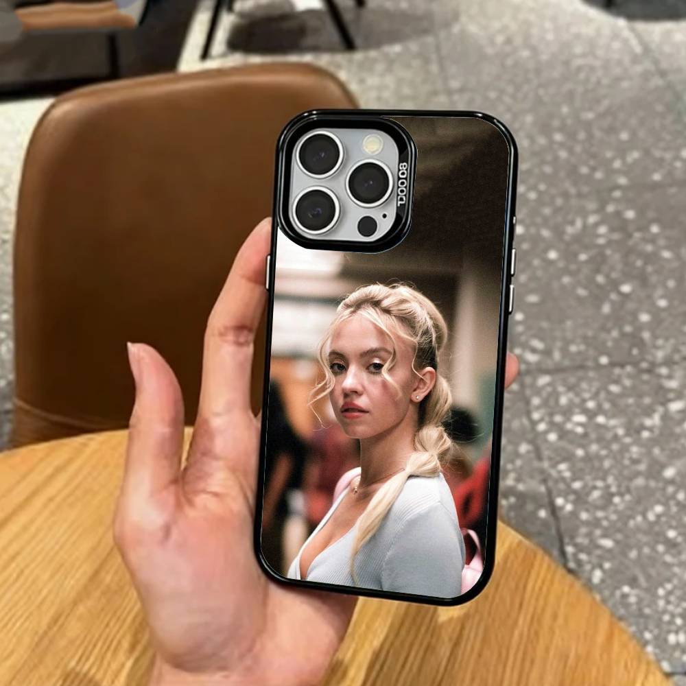 Embers E-Euphoria S-Season 3 Phone Case For iPhone17,16,15,14,13,12,11 Plus,Pro Max Colored Silver Plated Inside Cover